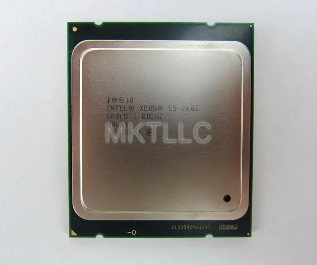 Alt view image 7 of 14 - INTEL Sr0Lb  Xeon Quadcore E52603 1.8Ghz 10Mb L3 Cache 6.4Gt S Qpi Socket Fclga2011 32Nm 80W Processor Only