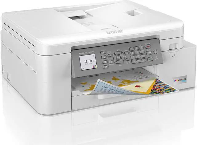 Alt view image 5 of 20 - Brother MFCJ4335DW Up to 20 ppm Black Print Speed Wireless 802.11 b/g/n InkJet MFC / All-In-One Color Printer
