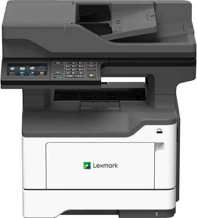 Alt view image 3 of 6 - Lexmark MX520 MX521de Laser Multifunction Printer - Monochrome