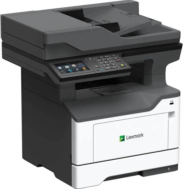 Alt view image 4 of 6 - Lexmark MX520 MX521de Laser Multifunction Printer - Monochrome