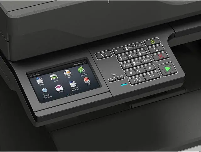 Alt view image 6 of 6 - Lexmark MX520 MX521de Laser Multifunction Printer - Monochrome