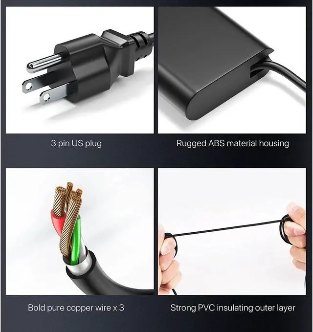 Alt view image 5 of 7 - 150W Ac Adapter For Hp 150W Charger Zbook G3 G4 G5 G6 Fury G7 G8 Power Supply Zbook 15 Charger Tpn-Ca11 L48757-001 Tpn-Da09 L32661-001 Hp Dock G5 5Tw10Ut 5Tw10Aa Dock G2 5Tw13Aa