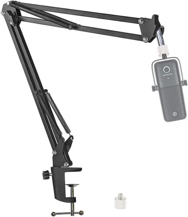 Main image of For Elgato Mic Boom Arm, Elgato Wave 3 Microphone Desk Stand, Adjustable Table Elgato Low Profile Mic Arm Compatible With Elgato Series Microphone.