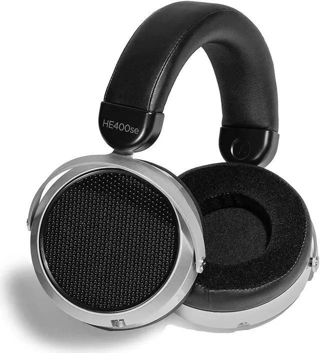 Alt view image 9 of 14 - HIFIMAN HE400SE Stealth Magnets Version Over-Ear Open-Back Full-Size Planar Magnetic Wired Headphones for Audiophiles/Studio, Great-Sounding, Stereo, Comfortable-Sliver