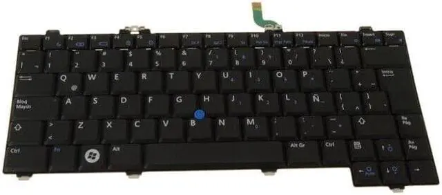 Alt view image 5 of 6 - New Spanish Dell OEM Latitude XT XT2 Laptop Keyboard G076F