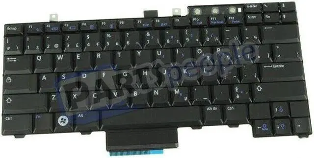 Alt view image 3 of 4 - French Canadian Dell OEM Latitude E5400 E5500 Single  Laptop Keyboard 9V75K