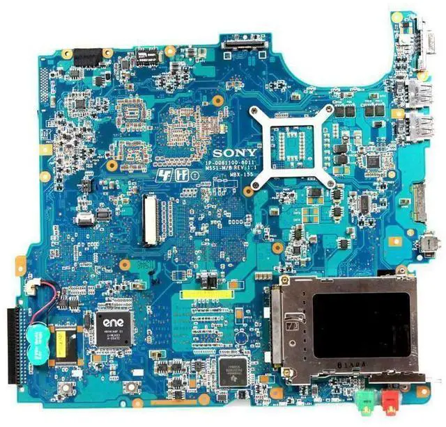 Alt view image 6 of 7 - Sony Vaio VGN-FS90PS Series 2 Slots DDR2 SDRAM Laptop Motherboard A-1174-007-A
