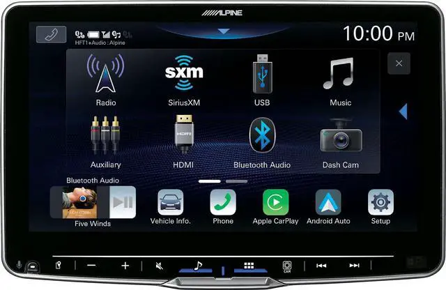 Main image of Alpine iLX-F509 Halo9 Digital Multimedia Receiver 9" HD Display & Hi-Res Audio