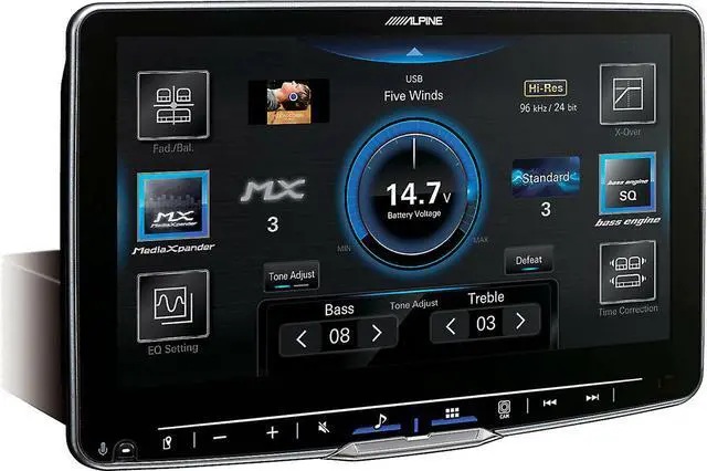 Alt view image 2 of 5 - Alpine iLX-F509 Halo9 Digital Multimedia Receiver 9" HD Display & Hi-Res Audio