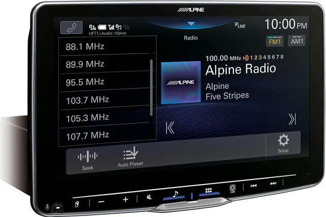 Alt view image 3 of 5 - Alpine iLX-F509 Halo9 Digital Multimedia Receiver 9" HD Display & Hi-Res Audio