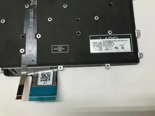Alt view image 8 of 9 - New SPANISH Dell OEM Latitude 13 7370 Laptop Keyboard  Backlight PP08M