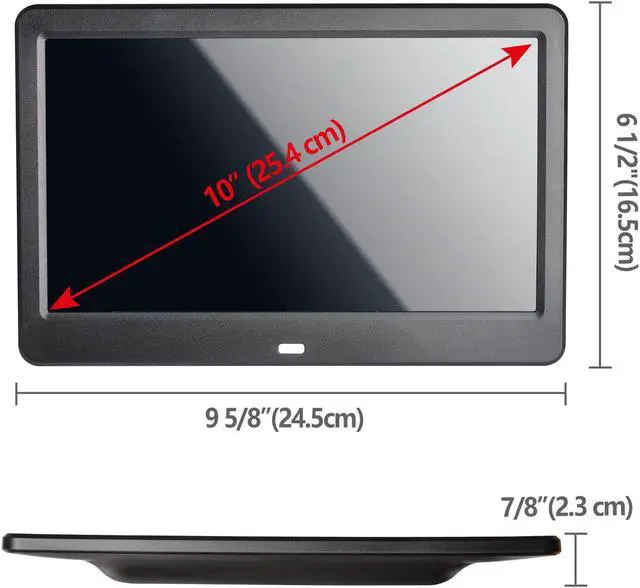 Alt view image 8 of 14 - Yescom 10" LCD Day Clock Digital Calendar Dementia Display Elderly Home Office