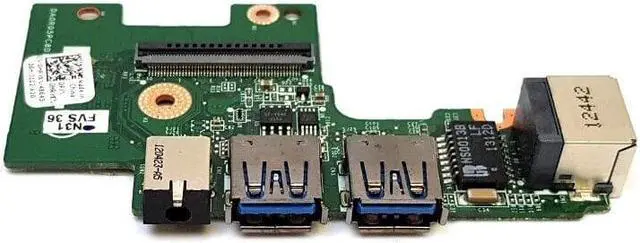 Alt view image 2 of 4 - Dell OEM Inspiron 14Z N411z USB Audio Port IO Circuit Board HRYKN