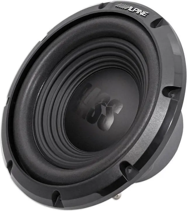 Alt view image 7 of 15 - Alpine W10S4 10" 750 Watt Peak 250 Watt RMS 4-Ohm Car Audio Subwoofer Sub