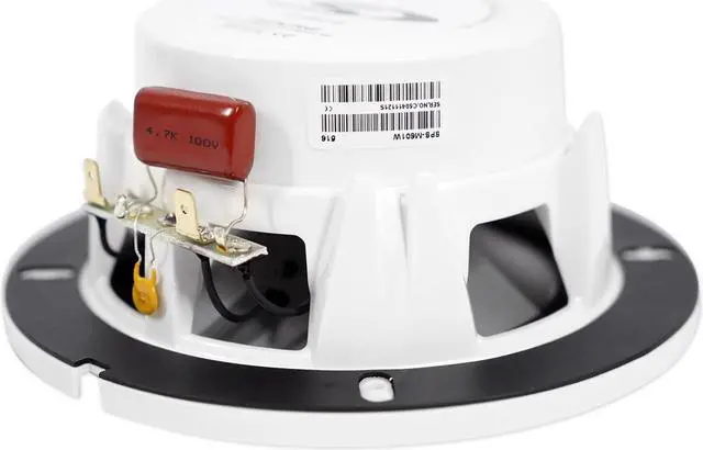 Alt view image 9 of 13 - Alpine SPS-M601W 6.5” Coaxial 2-Way Marine Speaker – White