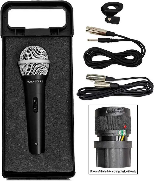 Alt view image 6 of 7 - Rockville 1-Person Podcast Podcasting Recording Kit w/Mic+Stand+Headphones
