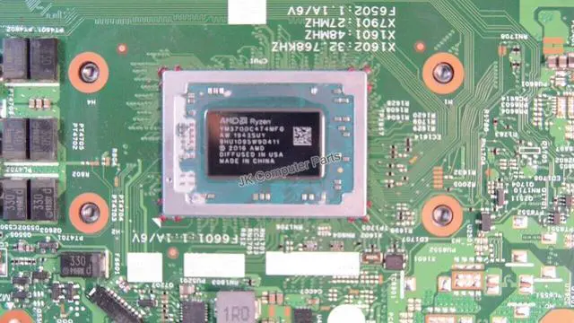 Alt view image 8 of 8 - Dell OEM Inspiron 5485 Motherboard System Board AMD Ryzen Motherboard W5DR7