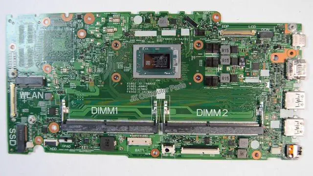 Alt view image 7 of 8 - Dell OEM Inspiron 5485 Motherboard System Board AMD Ryzen Motherboard W5DR7
