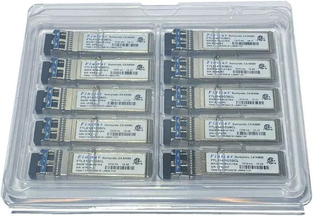 Alt view image 10 of 10 - Finisar FTLX1471D3BCL Datacom SFP+ Transceiver