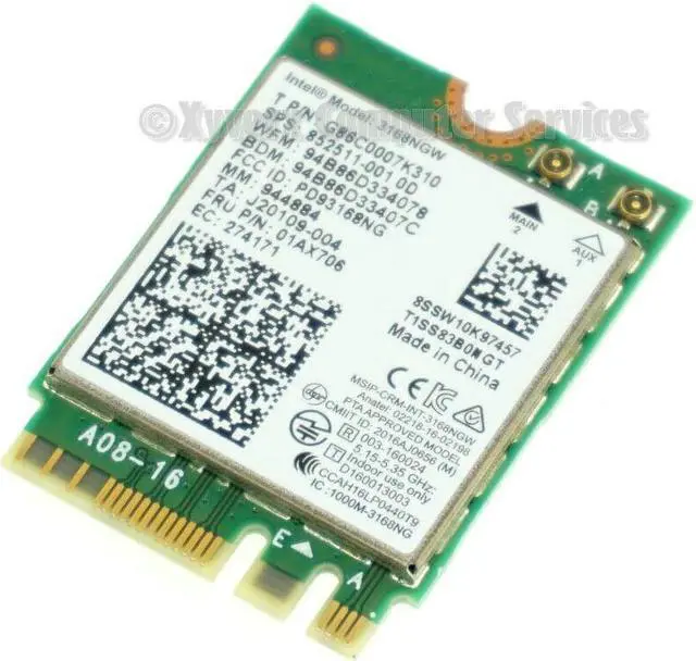 Main image of 852511-001 3168NGW OEM HP WIRELESS BLUETOOTH CARD 15-CS 15-CS0057OD(CA714)(CB73)