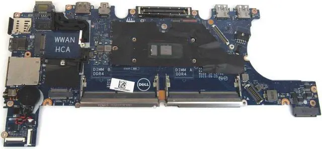 Alt view image 11 of 13 - Dell OEM Latitude E7270 Motherboard System Board  i7 2.6GHz T0V7J