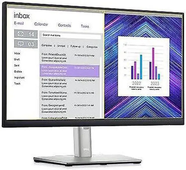 Alt view image 9 of 11 - Dell P2222H 21.5" Full HD 1920 x 1080 60 Hz D-Sub, HDMI, DisplayPort IPS Monitor
