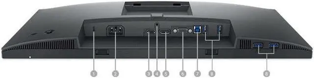 Alt view image 11 of 11 - Dell P2222H 21.5" Full HD 1920 x 1080 60 Hz D-Sub, HDMI, DisplayPort IPS Monitor