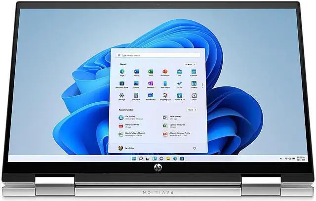 Alt view image 7 of 9 - HP - Pavilion x360  2-In-1 14" Touch-Screen Laptop -  Intel Core i5-1235U - 8GB Memory - 256GB SSD - Natural silver Notebook 14-DY2076NR