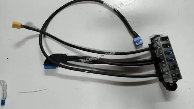 Alt view image 4 of 4 - HP EliteDesk Desktop Module Audio Port 800 600 G1 SFF 711581-001 w/ Cables