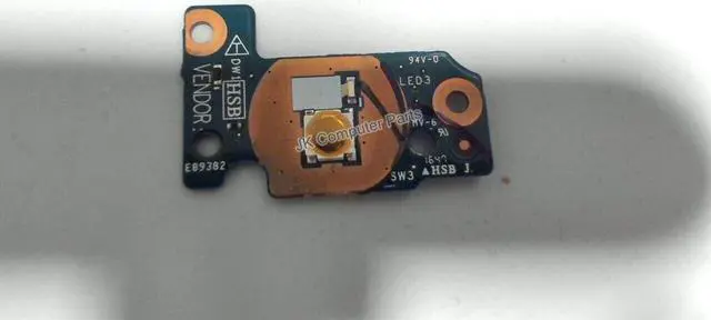 Alt view image 13 of 14 - Dell OEM Inspiron 7566 7567 Power Button Board  Cable WDRC4