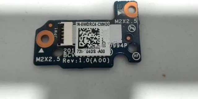 Alt view image 14 of 14 - Dell OEM Inspiron 7566 7567 Power Button Board  Cable WDRC4