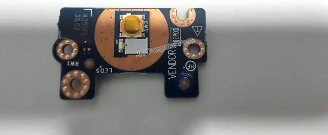 Alt view image 3 of 6 - Dell OEM Inspiron 15 (7577) / G5 5587 Power Button Circuit Board J0DPT