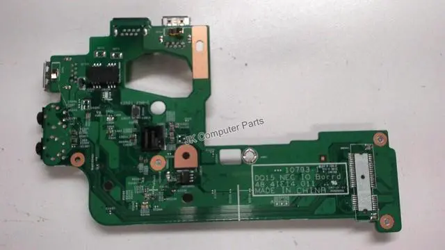 Alt view image 4 of 5 - Dell OEM Inspiron N5110 Audio USB IO Circuit Board WITHOUT WWAN Slot  4WY5K