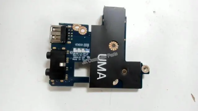 Alt view image 6 of 6 - Dell OEM Latitude E6400 E6400 ATG Precision M2400 IO Circuit Audio Board  D810N