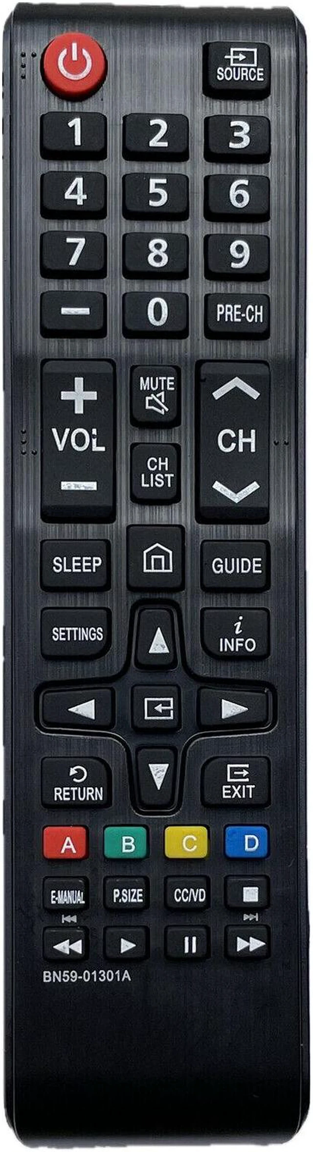 Main image of New Replace LED LCD TV Remote Control BN59-01301A for Samsung Smart TV UN65NU690