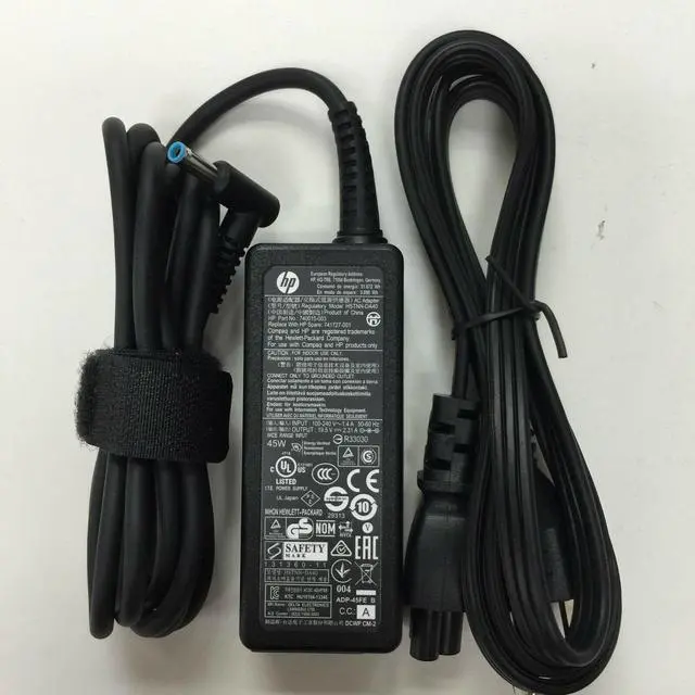 Alt view image 6 of 6 - New Genuine HP ProBook 640 G2, 640 G3 45W Laptop Power Adapter Charger