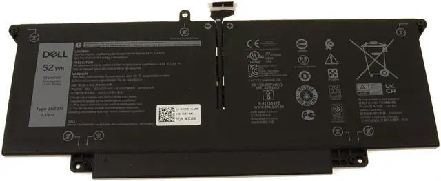 Main image of New Original Dell JHT2H Latitude 7310 7410 2-in-1 Chromebook Enterprise 52Wh 4-cell Battery