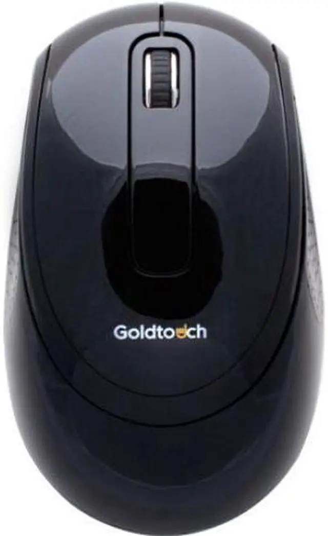 Alt view image 4 of 6 - Goldtouch KOV-GTM-100W Wireless Ambidextrouswrls Mouse Black (kovgtm100w)