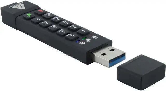Alt view image 3 of 3 - Apricorn ASK3Z-16GB 16gb 256-bit Aes Xts Hw Ext Encrypted Secure Usb (ask3z16gb)