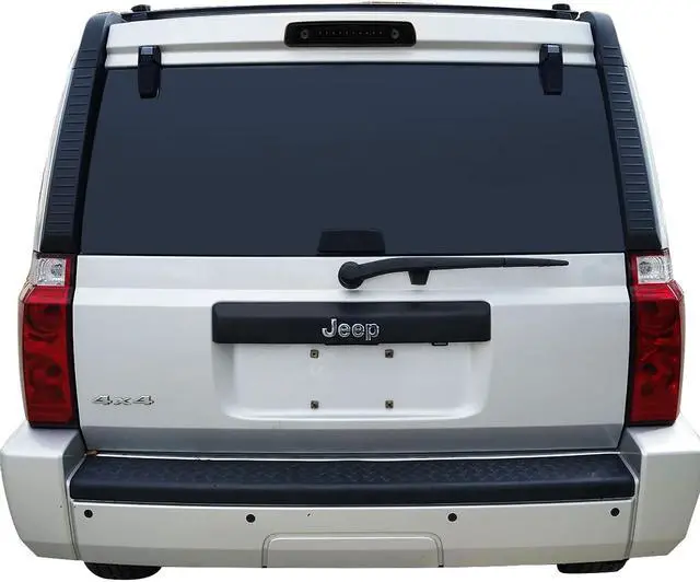Alt view image 4 of 4 - DNA Motoring 3BL-JCOM06-LED-BK-SM For 2006 to 2010 Jeep Commander Full LED 3rd Third Tail Brake Light Rear Center Stop Lamp Smoked Lens 07 08 09