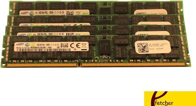 Main image of 96GB (6 x 16GB) HP Proliant DL320 DL360 DL370 DL380 ML330 ML350 G6 Memory Ram