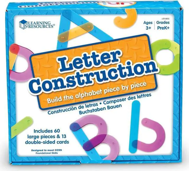 Alt view image 3 of 5 - Learning Resources LRN8555 Letter Construction Activity Set