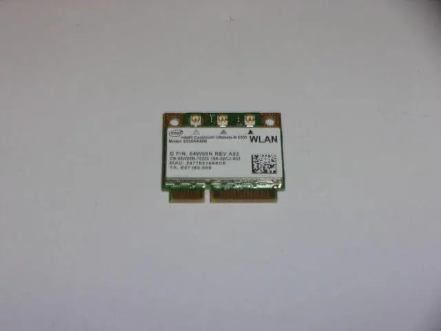 Main image of Genuine Dell Latitude E6440 Wireless Wifi Card 633Anhmw 4W00N 04W00N Tested Good
