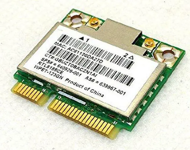 Main image of HP Pavilion dm4-2195us 14" Genuine Wireless WiFi Card 639967-001 640926-001 Good