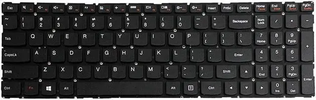 Alt view image 2 of 5 - replacement keyboard for Lenovo Yoga 500-15IBD 500-15IHW 500-15ISK  US No Backlit