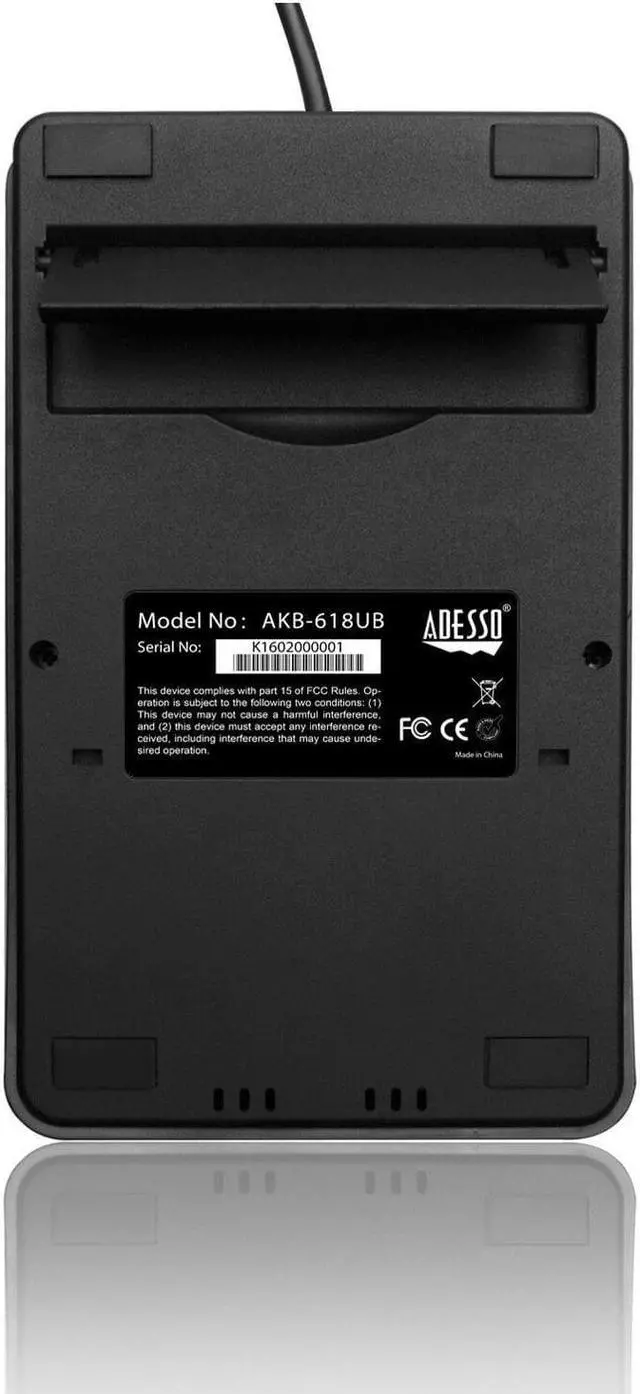 Alt view image 3 of 4 - Adesso East Touch Waterproof Ergo Keyboard