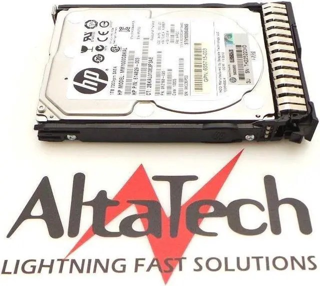 Alt view image 2 of 4 - HP 655710-B21 1TB 6Gb/s 7200 RPM SATA 2.5 Inch SFF HDD Hard Disk Drive - Tested