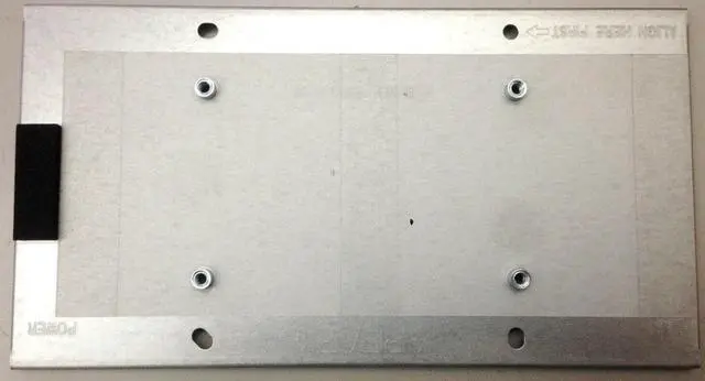 Alt view image 6 of 6 - Supermicro Accessory MCP-120-84702-0N CB3 JBOD Card Bracket