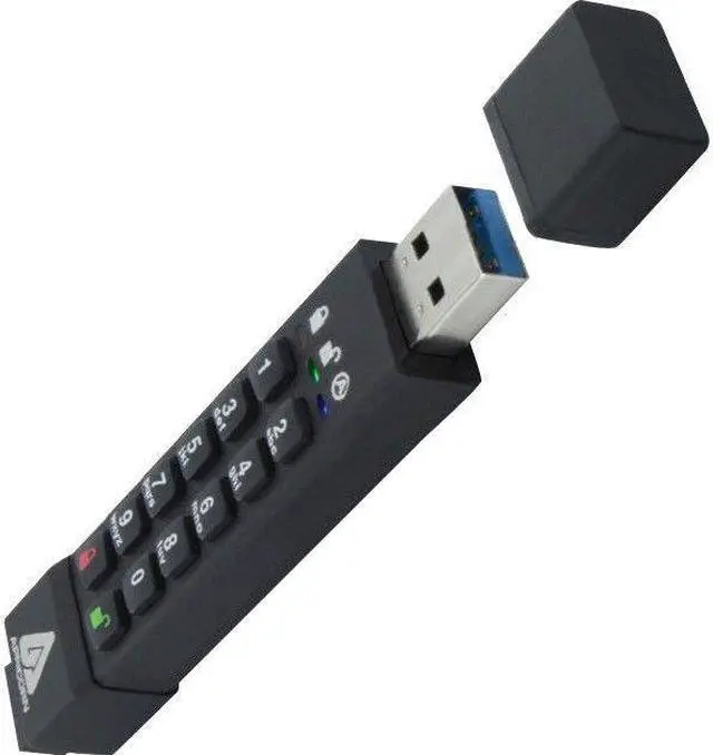 Alt view image 2 of 5 - Apricorn Secure Key 3z - USB 3.1 Flash Drive-128GB