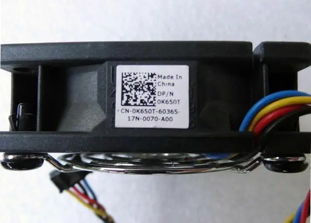 Alt view image 3 of 4 - Dell Optiplex 780 790 990 7010 9010 9020 USFF Fan K650T